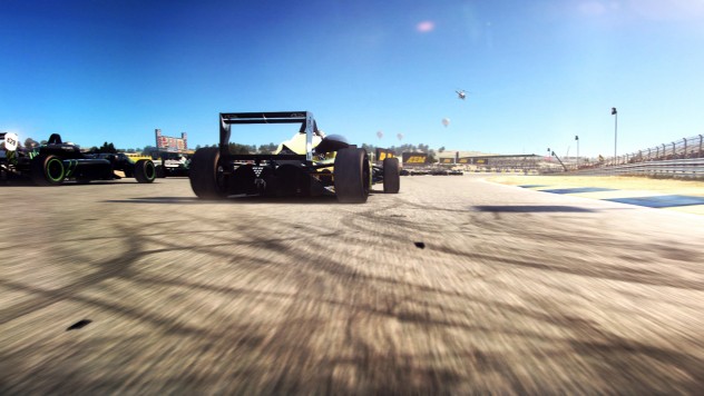 GRID: Autosport Open Wheel racing detailed with a trailer